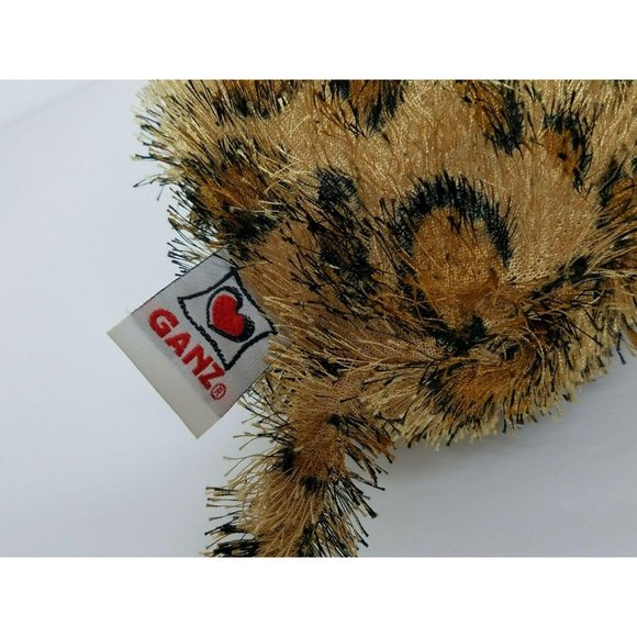 Ganz Webkinz Leopard Plush 9" HM031 No Code Spotted Stuffed Animal Toy - Picture 9 of 11